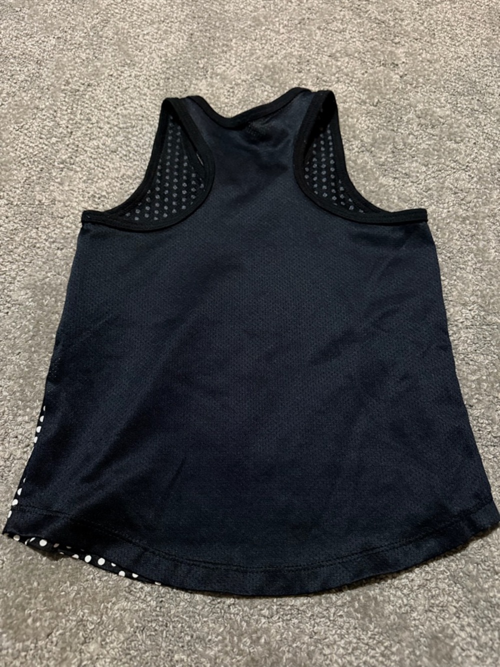 NIKE‎ XS(4) young girls tank top black pink white super soft and cute - Picture 7 of 7